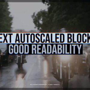 دانلود پریست داوینچی اندازه خودکار عناوین متن