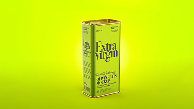 دانلود موکاپ قوطی روغن زیتون Olive Oil Tin Can Mockup 19488 2 دانلود موکاپ قوطی روغن زیتون