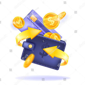 دانلود وکتور مفهوم برداری پس انداز پول cash-back-money-saving-vector-concept