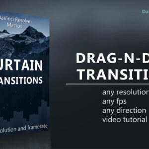 دانلود پریست داوینچی مجموعه 10 ترانزیشن پرده با قابلیت Drag-N-Drop